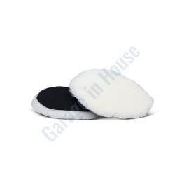 Scholl Concepts L Ecofix Top Wool Pad 165 mm Doğal Yün Ağır Kesim Polisaj Pedi