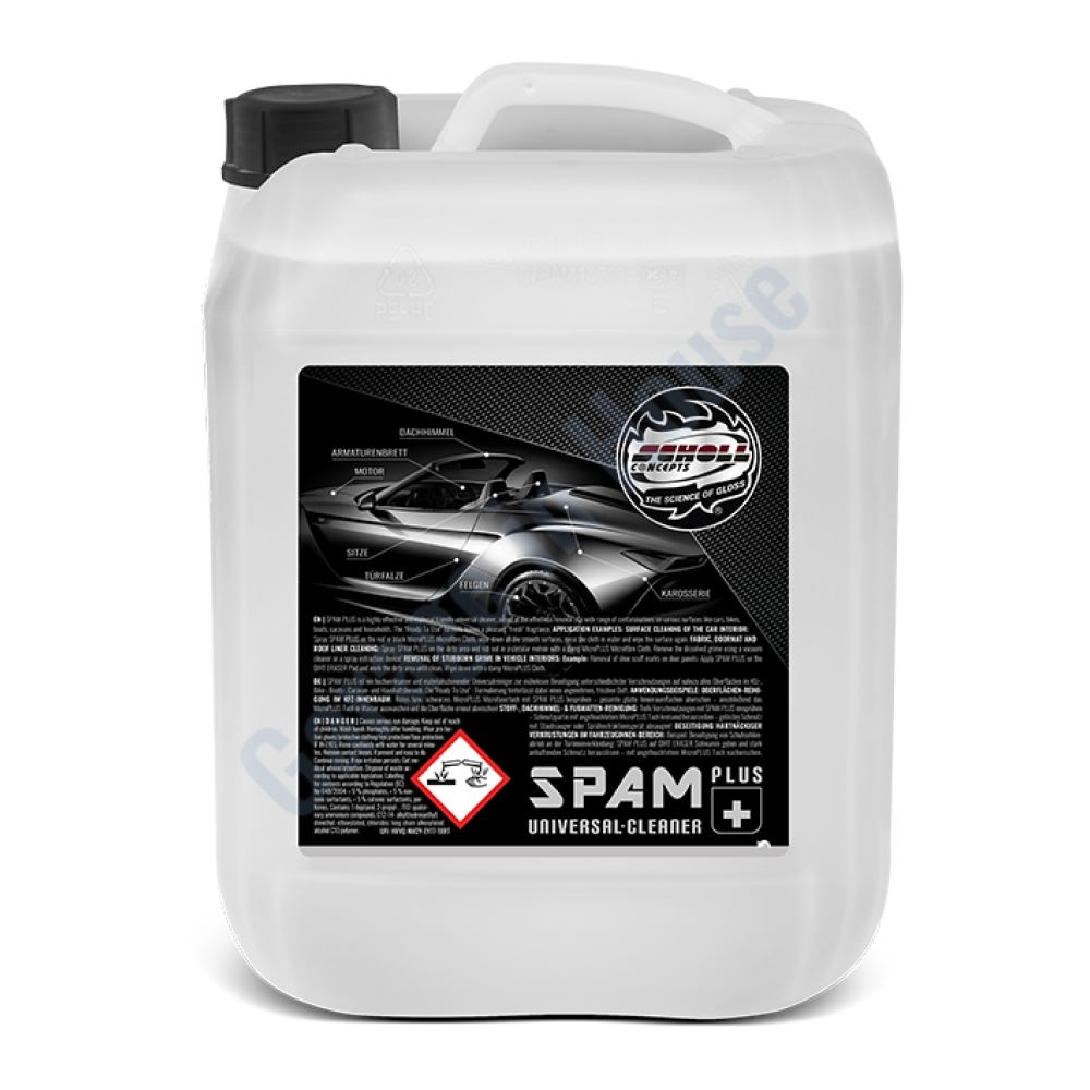 Scholl Concepts Spam Plus Universal Cleaner 10 Lt Çok Amaçlı Profesyonel Genel Temizleyici APC