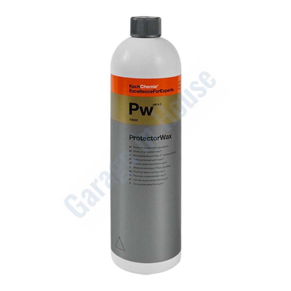 Koch Chemie PW Protector Wax 1 L Yeni Nesil Yüksek Parlaklık ve Koruma Sağlayan Islak Hızlı Cila