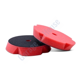 Scholl Concepts Ninja Cutting Pad Red 140/25 mm Devrim Niteliğinde Yüksek Kesim Güçlü Polisaj Pedi