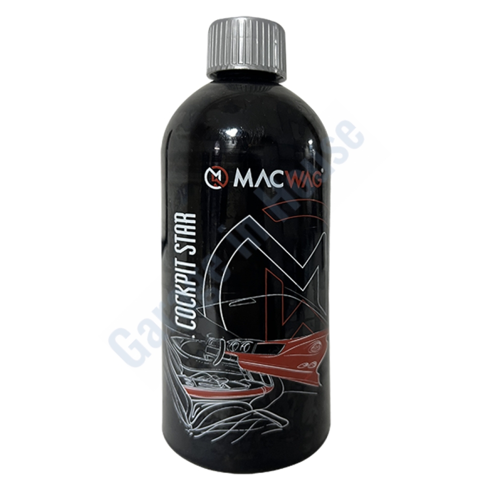 MacWag Cockpit Star 500 ml Profesyonel İç Mekan Plastik Bakım ve Koruyucu
