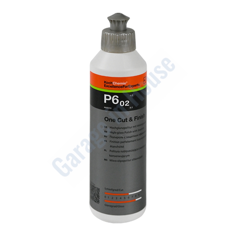 Koch Chemie P6.02 One Cut & Finish 250 ml Profesyonel Tek Adım Pasta ve Koruyucu