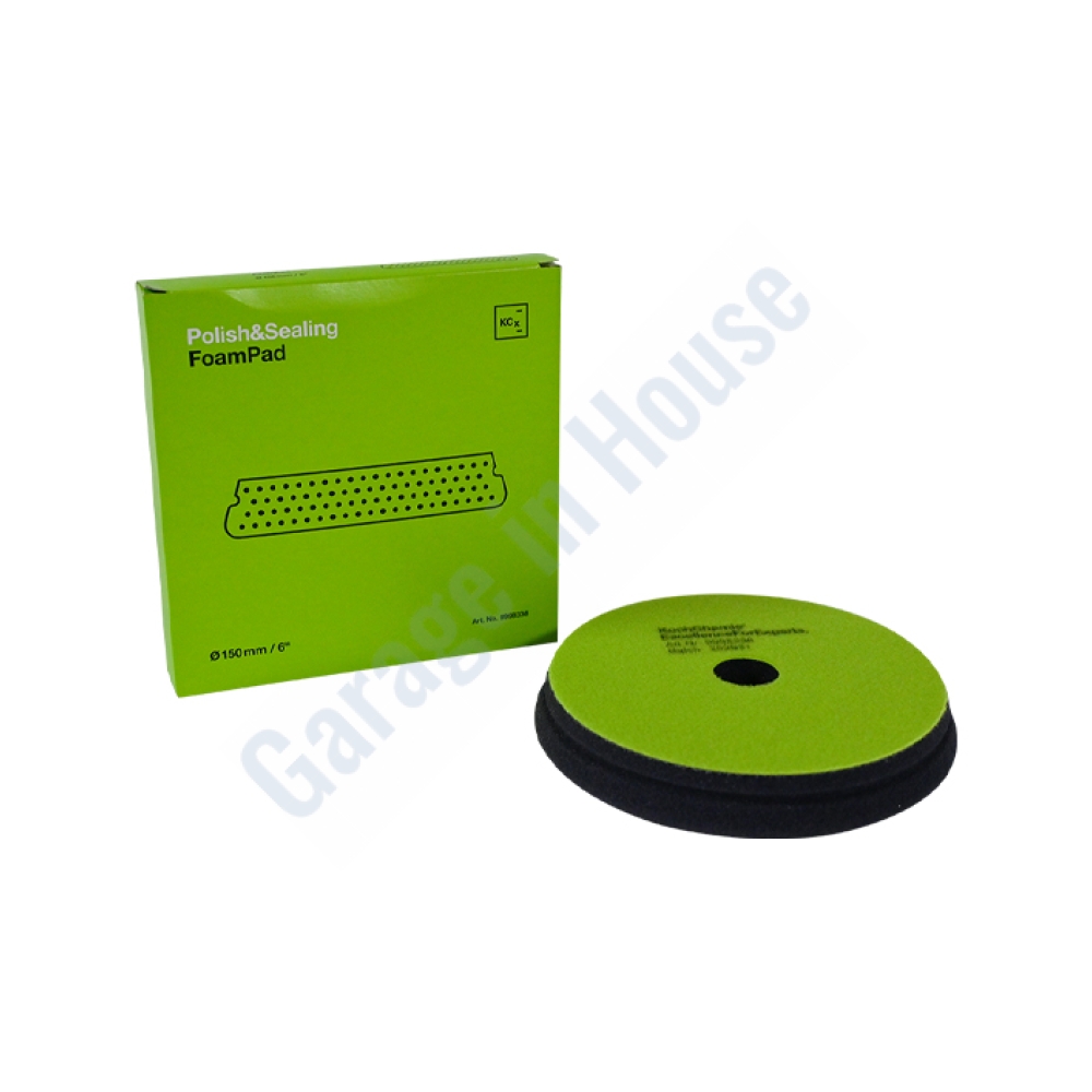 Koch Chemie Polish & Sealing Foam Pad 150 mm Profesyonel Cila, Mühürleme ve Geniş Yüzey Boya Koruma Süngeri