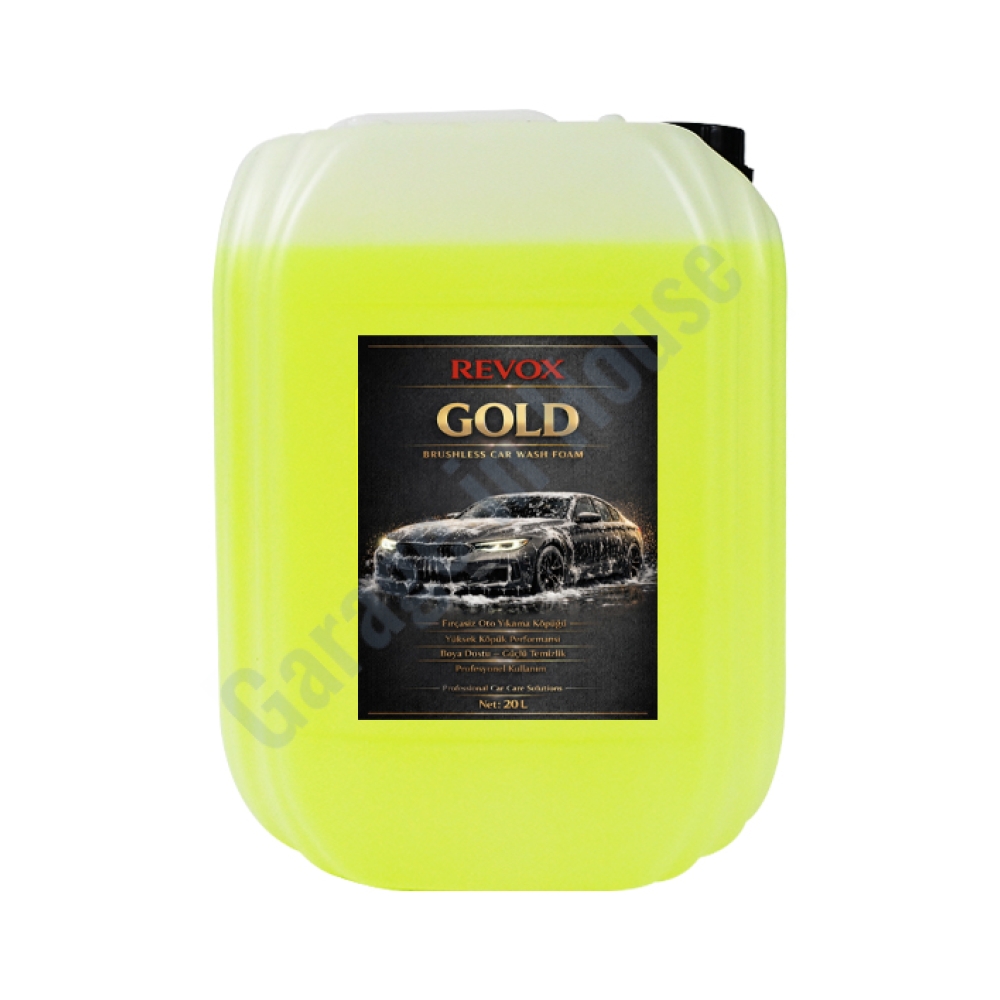 Revox Gold Brushless Car Wash Foam 20 L Profesyonel Fırçasız Araç Yıkama Köpüğü