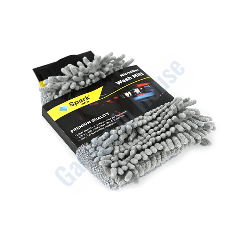 Spark ML7050 Mikrofiber Yıkama Eldiveni Çizik Önleyici Profesyonel Wash Mitt