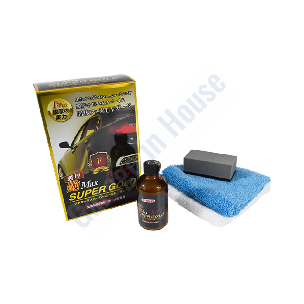 Willson Max Super Gold Coating 100 ml Likit Cam Seramik Kaplama ve Ultra Parlaklık