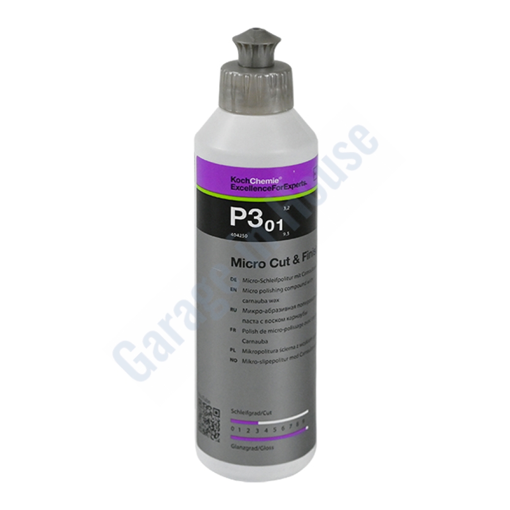 Koch Chemie P3.01 Micro Cut & Finish 250 ml Profesyonel Mikro Hare Giderici Koruyucu Cila