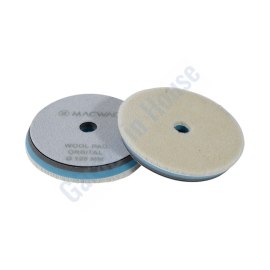 MacWag Wool Pad Orbital 128-140x20 mm Profesyonel Yün Pasta Pedi