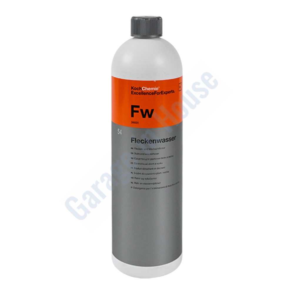 Koch Chemie FW Fleckenwasser 1 lt Profesyonel Leke, Yağ ve Mum Giderici Solvent Temizleyici