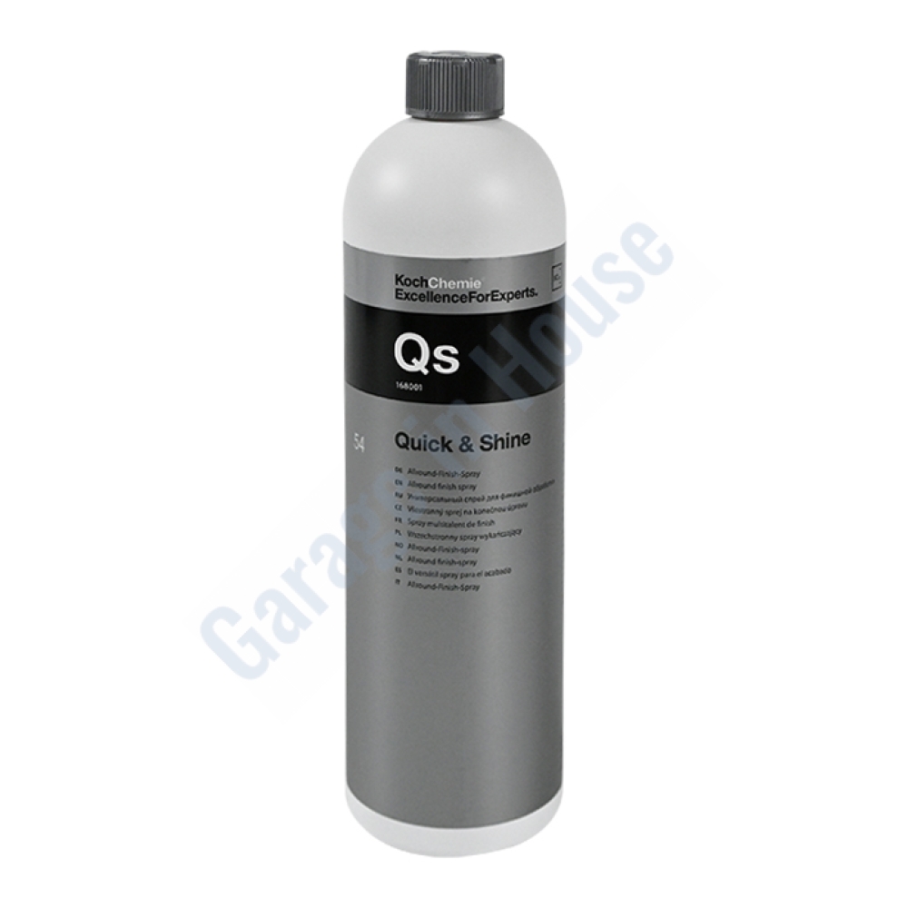 Koch Chemie QS Quick Shine 1 L Profesyonel Çok Amaçlı Hızlı Yüzey Parlatıcı ve Temizleyici