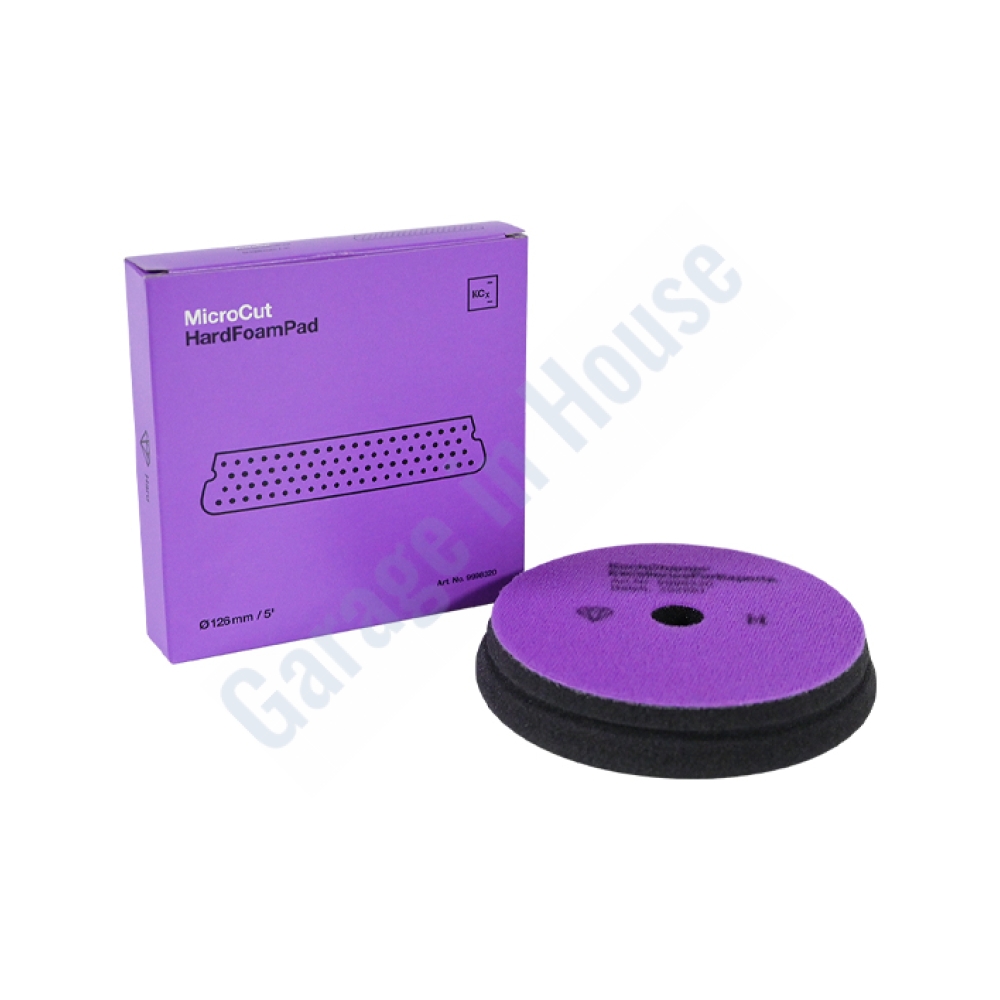 Koch Chemie Micro Cut Hard Foam Pad 126 mm Profesyonel Hare Giderici ve Yüksek Parlaklık Süngeri