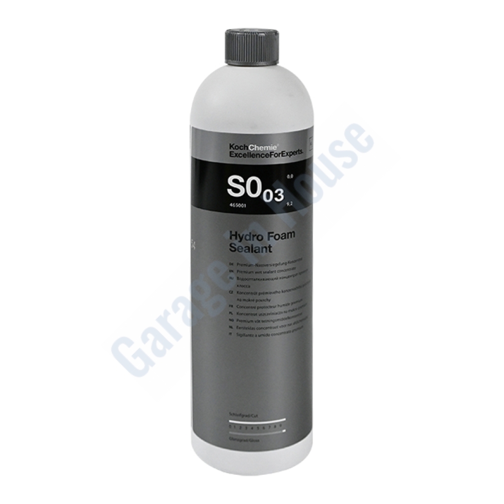 Koch Chemie SO.03 Hydro Foam Sealant 1 L Islak Uygulamalı Köpük Boya Koruma