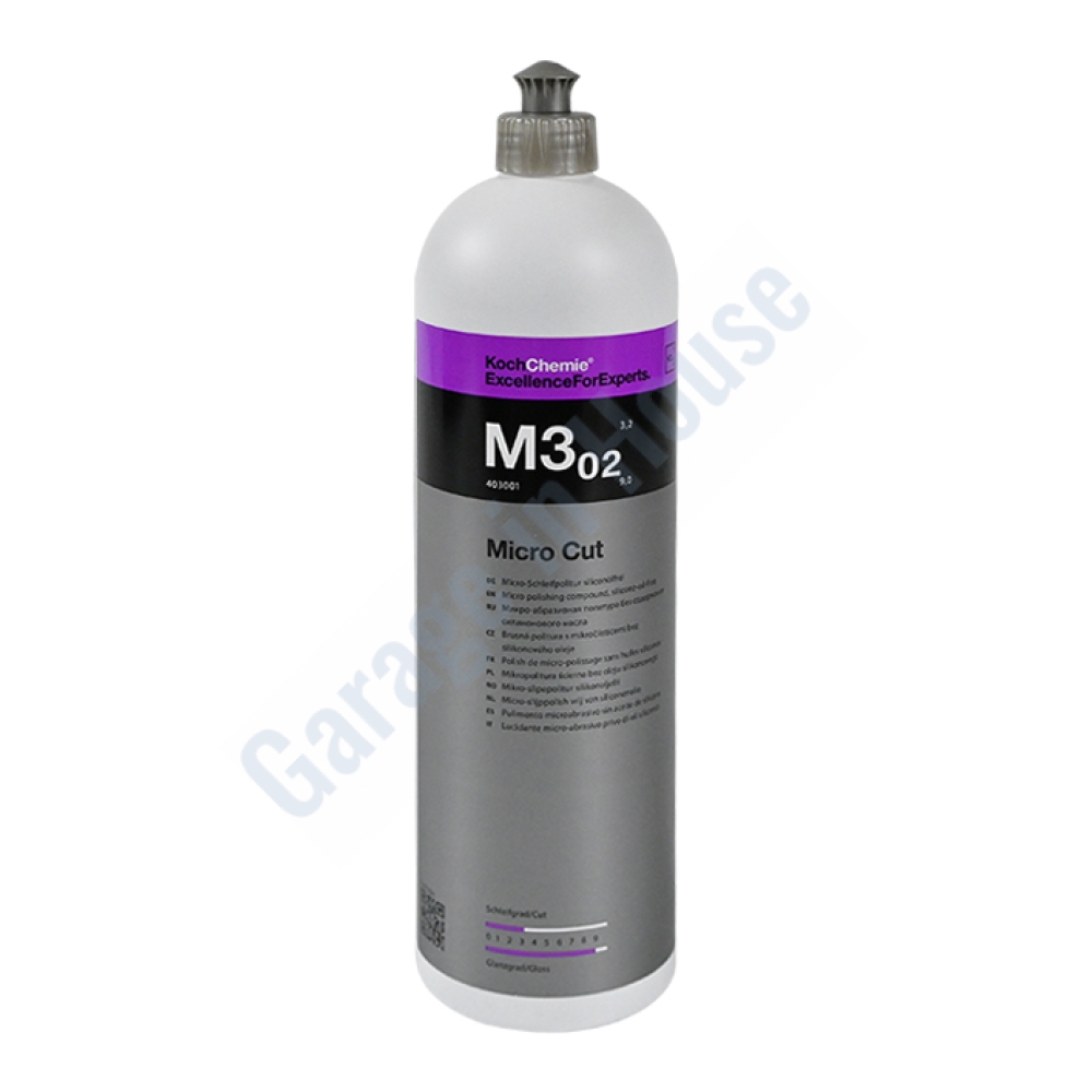 Koch Chemie M3.02 Micro Cut 1 lt Yeni Nesil Mikro Hare Giderici ve Parlatıcı Cila