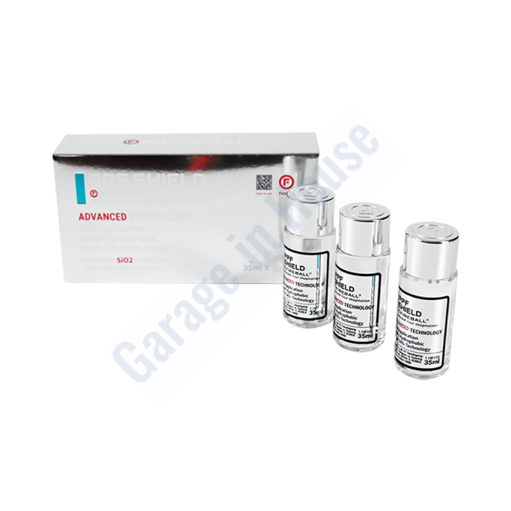 Fireball PPF Shield 105 ml (35 ml x 3) - Profesyonel Koruma Filmi (PPF) ve Vinil Kaplama Seramiği