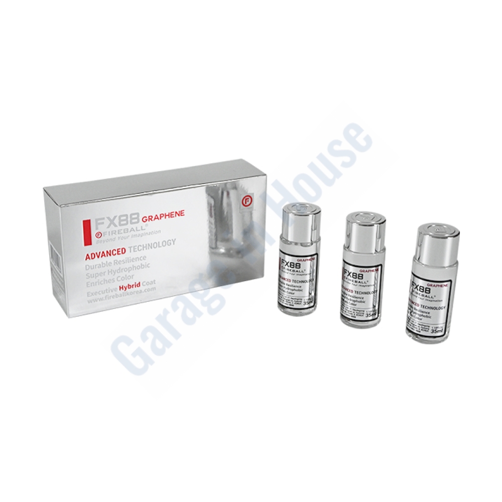Fireball Graphene FX88 105 ml (35 ml x 3) - Yüksek Performanslı Grafen Seramik Kaplama