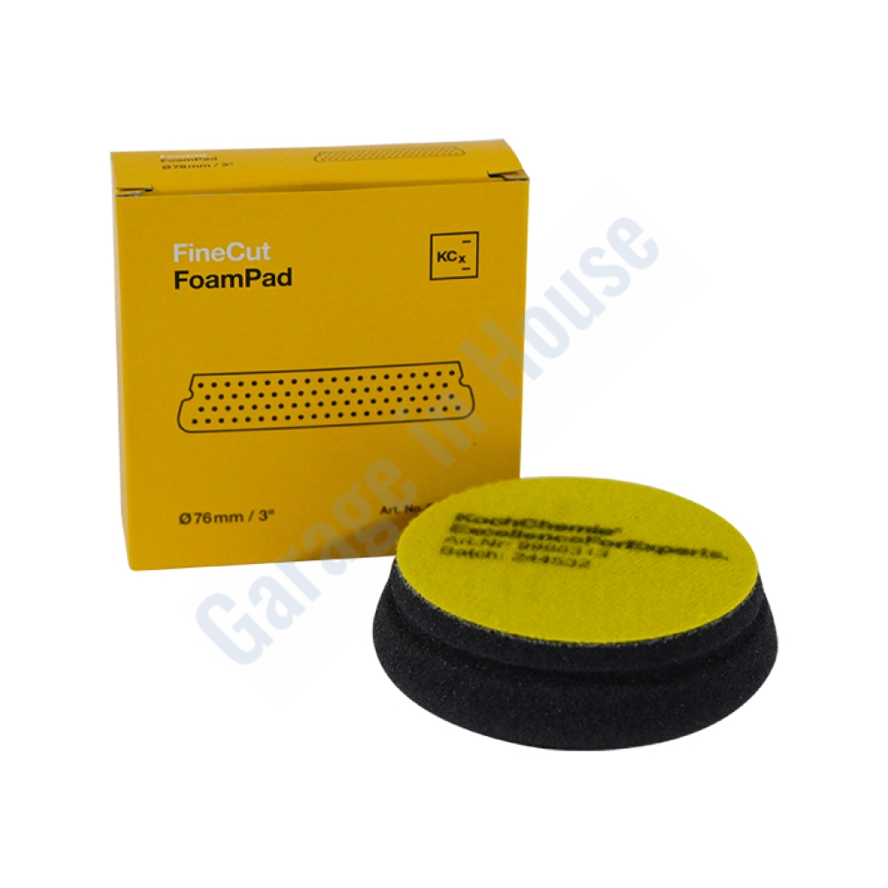 Koch Chemie Fine Cut Foam Pad 76 mm Profesyonel İnce Pasta ve Hare Giderme Süngeri