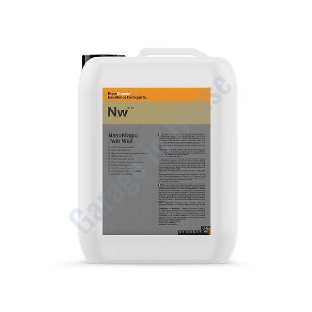 Koch Chemie NW Nano Magic Twin Wax 20 lt Yeni Nesil Nano Teknoloji Yüksek Parlatıcı ve Koruyucu Hızlı Cila