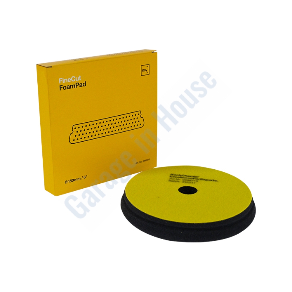 Koch Chemie Fine Cut Foam Pad 150 mm - Profesyonel İnce Pasta ve Hare Giderme Süngeri
