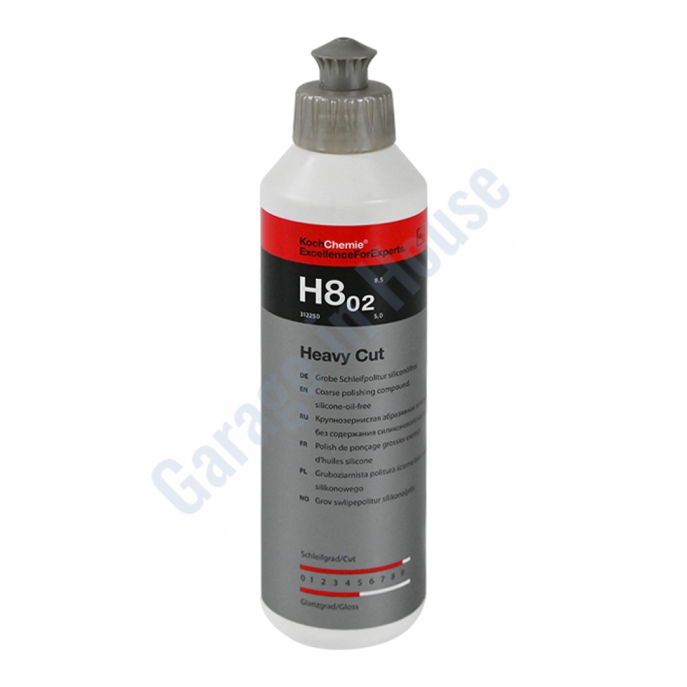 Koch Chemie H8.02 Heavy Cut 250 ml Yenilikçi Yüksek Kesim Güçlü Kalın Pasta