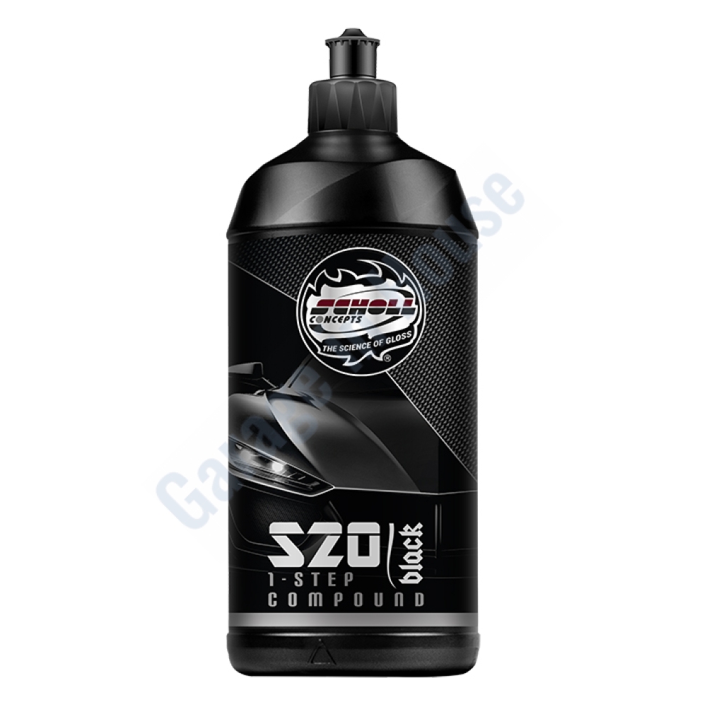 Scholl Concepts S20 Black Real 1-Step Compound 1 lt Tek Adım Profesyonel Polisaj Pastası