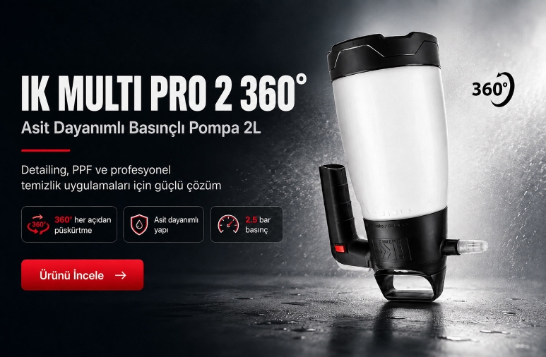 IK Sprayers IK Multi Pro 2 360° Asit Dayanımlı Basınçlı Pompa 2L